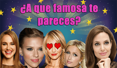 ¿A qué famosa te pareces?